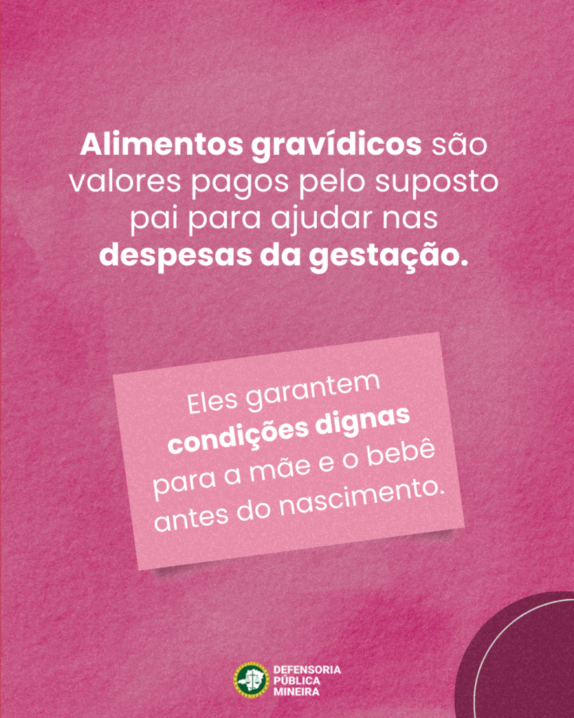 Alimentos gravídicos são valores pagos pelo suposto pai para ajudar nas despesas da gestação. Eles garantem condições dignas para a mãe e o bebê antes do nascimento.