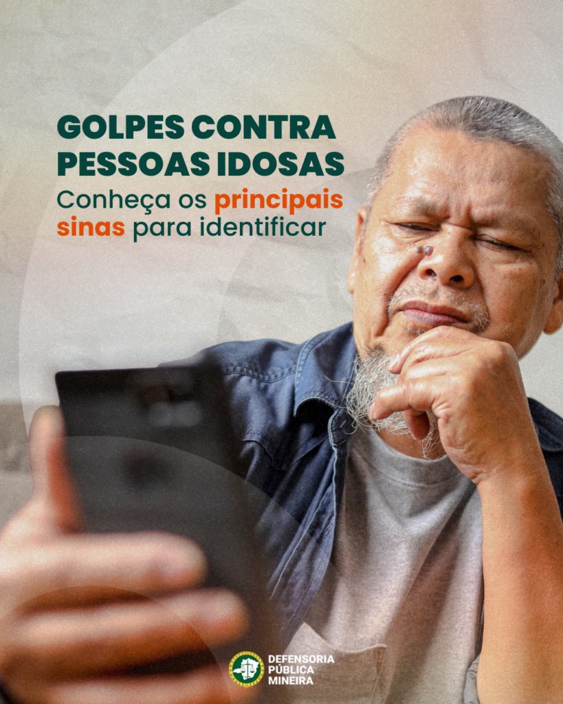 GOLPES CONTRA PESSOAS IDOSAS Conheça os principais sinas para identificar