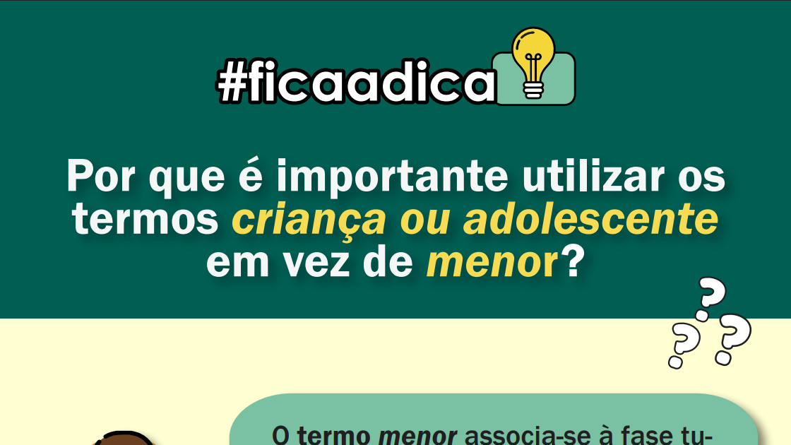 Termos Criança e Adolescente