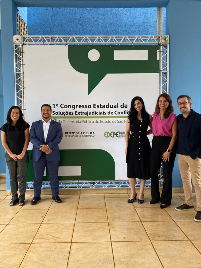 Defensoria Pública de Minas Gerais participa do 1º Congresso Estadual de Soluções e Conflitos da DPSP