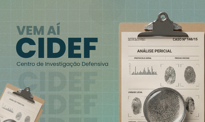 DPMG institui Centro de Investigação Defensiva (CIDEF) para fortalecer a defesa técnico-pericial 