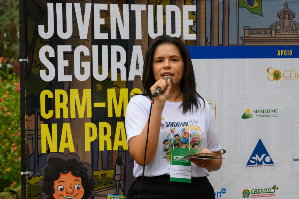 Defensoria Pública participa de ação da campanha “Juventude Segura” na Praça da Liberdade 