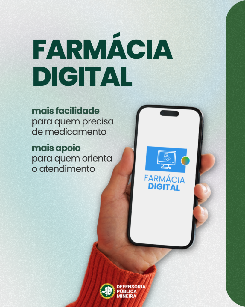 Farmácia Digital MG: mais facilidade para quem precisa de medicamentos