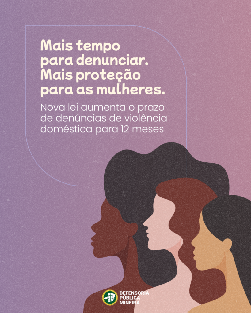 Prazo para representação em violência doméstica: mulheres têm até 12 meses nos casos previstos em lei.