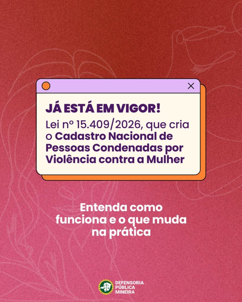 Cadastro Nacional de Pessoas Condenadas por Violência contra a Mulher: o que muda?